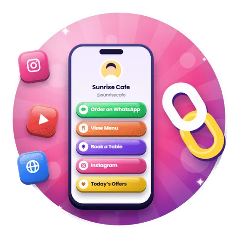 Links Page + Instant Website - MagicBolt AI automation