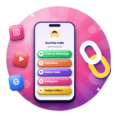 Links Page + Instant Website - MagicBolt AI automation