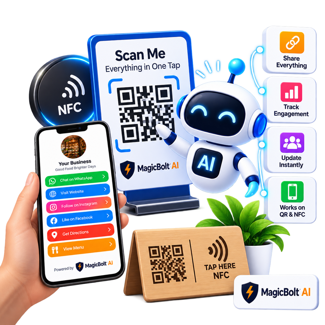 Smart Digital Card - MagicBolt AI automation